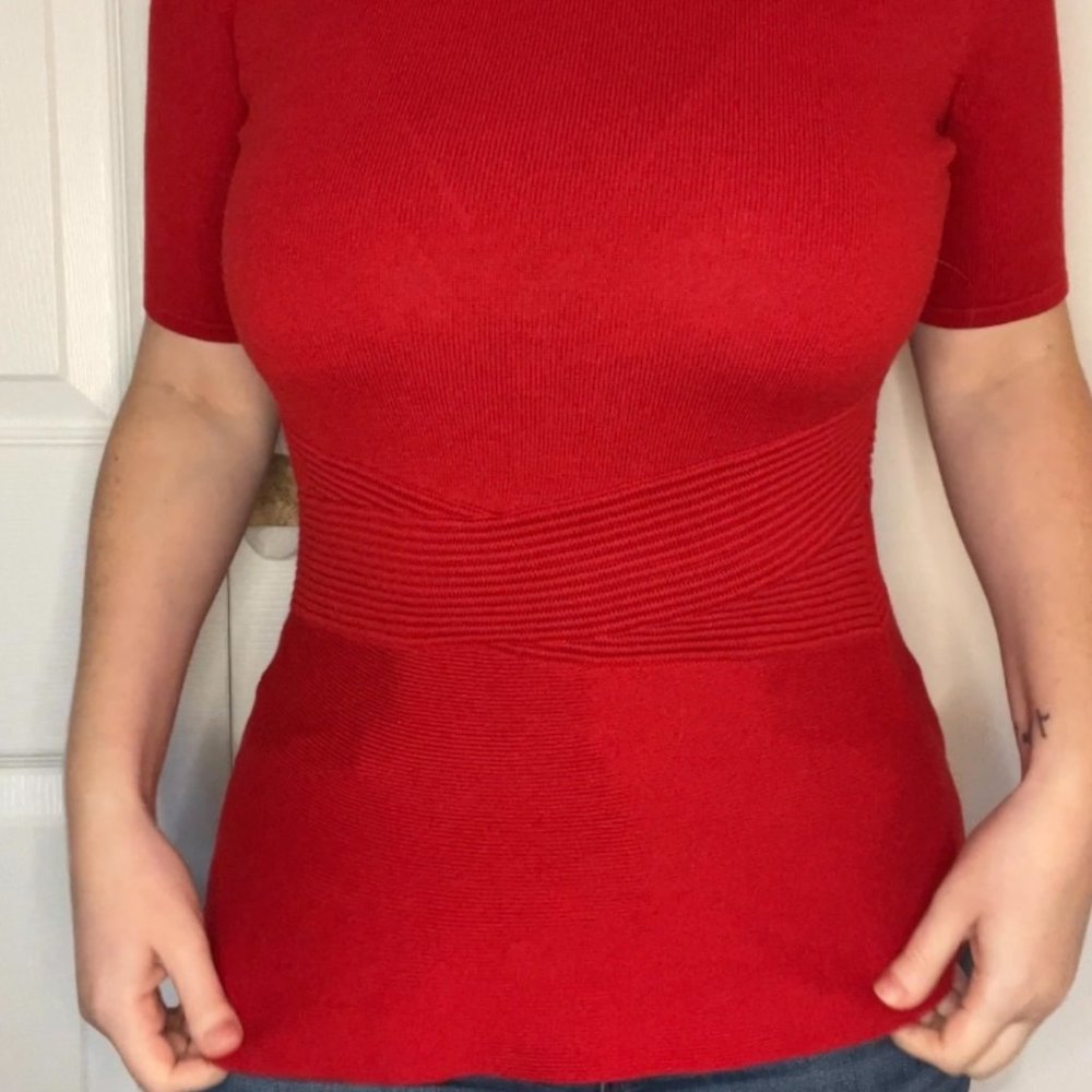 Talbots peplum top - Picture 4 of 11